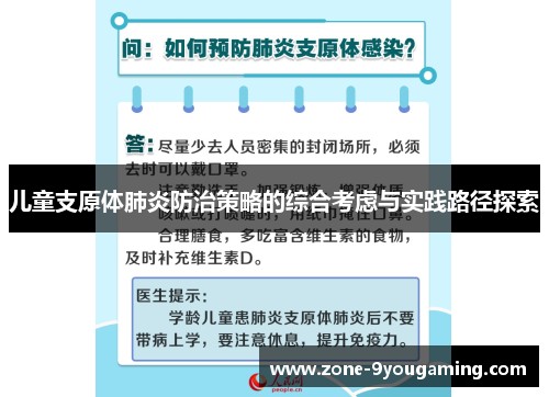 儿童支原体肺炎防治策略的综合考虑与实践路径探索